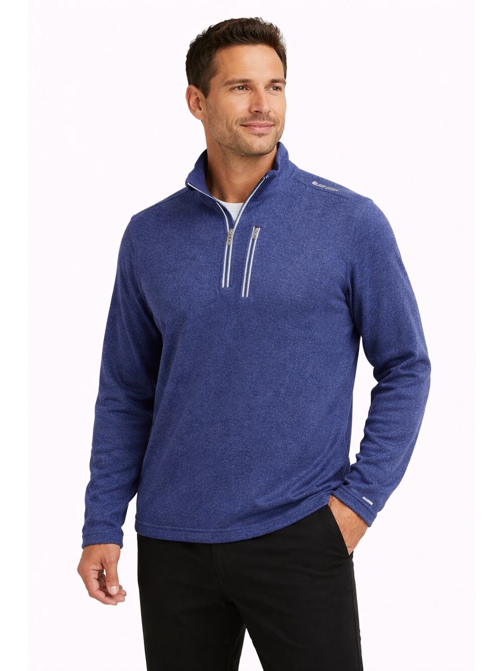 NWT Hi-Tec 1/4 Zip Pullover Blueprint L